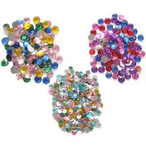   Assorted Sizes Rhinestones Sequins, 5mm 7mm & 8mm