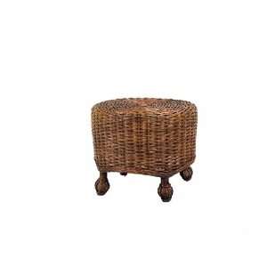  Mainly Baskets Eastern Shore OttomanMB7139 (Additional 