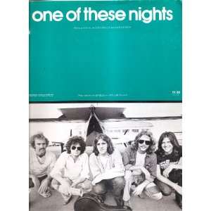  Sheet Music One Of These Nights The Eagles 217 Everything 