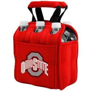   Ohio State Buckeyes Scarlet 6 Pack Neoprene Cooler