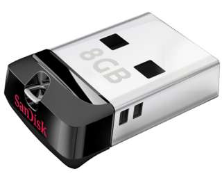 SanDisk 8GB 8G Cruzer Fit Micro USB Flash Pen Drive Memory Stick 