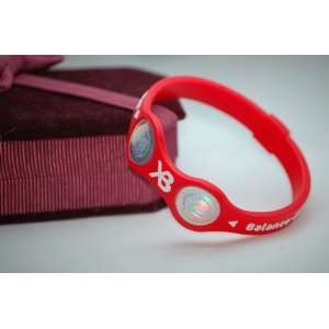  Xtreme Balance Power Wristband Bracelet Dual Frequency Red 