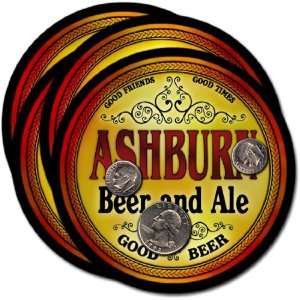  Ashburn, GA Beer & Ale Coasters   4pk 