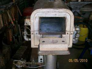   120000 oven is 16 x 9 inches. Weight 200 pounds. Comes with 18 feet of