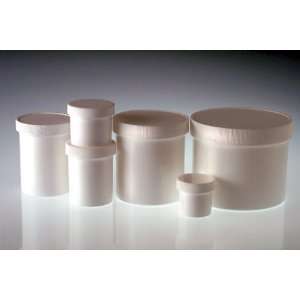 oz (60mL) White Polypropylene Jar, 53 400 Unlined PP Caps, cs/96 