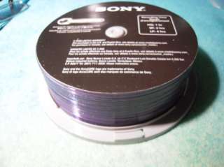 SONY DVD R 16X 4.7GB 120MIN 25 PACK 25DMR47LS3  