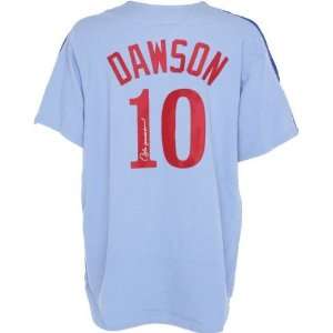 Andre Dawson Autographed Jersey  Details Montreal Expos, Majestic 