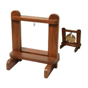    Gong Stand, Rosewood (6 holding size) Musical Instruments