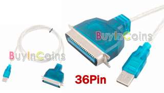 USB 2.0 to Parallel 1284 36 Pin Printer Adapter Cable  