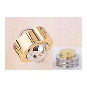  Allied Brass 1 1/2 Knob in Chrome, Double Dotted Accent 
