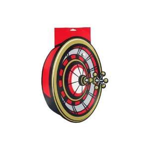  Bulk Pack of 108   roulette wheel cardboard cutout 17 x 13 