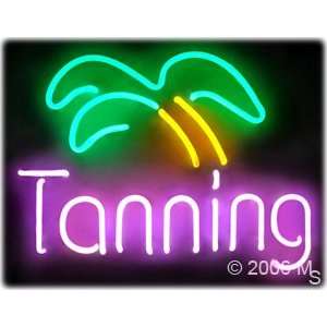 Tanning  Neon Sign  Large 15 x 20  Grocery & Gourmet 