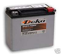 Deka ETX20L Powersports AGM Battery   100% NEW  