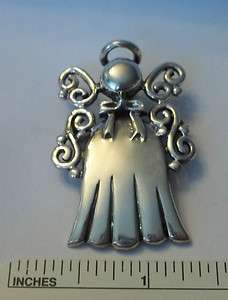 Sterling Silver 13g Fancy Angel Pin & Also is a Pendant  