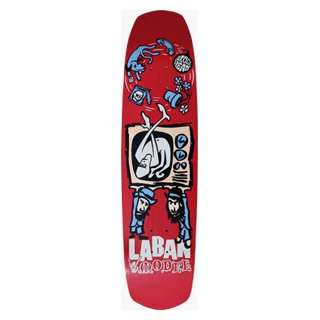  BLOCKHEAD LABAN MISFIT TV DECK  8.125x32.25 Sports 