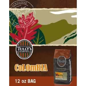 Tullys ~ COLOMBIA Auto Drip Coffee ~ Grocery & Gourmet Food