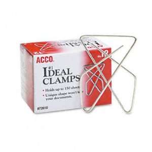  ACCO 72610   Ideal Clamps, Steel Wire, Large, 2 5/8 