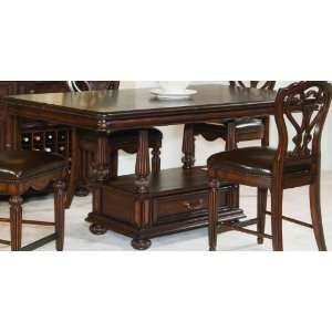   Dining Gathering Table with 1 20 Leaf   126 700R Furniture & Decor