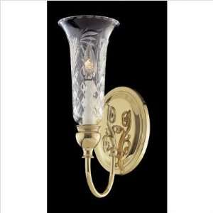 Elise 11.5 x 4.75 Wall Sconce with Glass Finish Architectural 