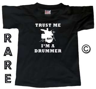 TRUST ME I AM A DRUMMER (Drum Kit Drums Player) T SHIRT  