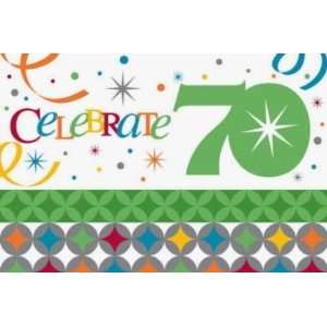  Celebrate in Style 70th Birthday Gatefold Invitations 8 
