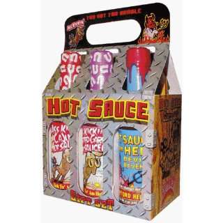 Hot Sauce 6 Pack Gift Set  Grocery & Gourmet Food