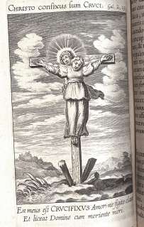1635  ILLUSTRATED BOOK  WAY OF CROSS  RUBENS TITLE PAGE  