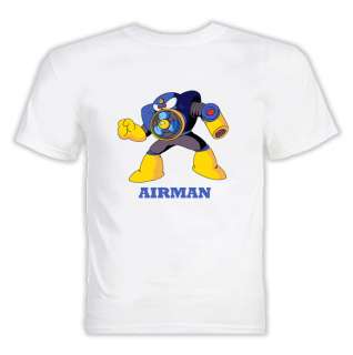 Airman Robot Megaman Video Game T Shirt  