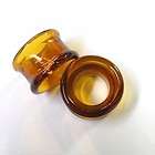 16mm amber tunnel eyelets glass $ 20 99   