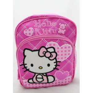  Hello Kitty School 10 Mini Backpack Bag   PINK HEART 