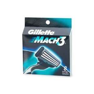  Gill Mach3 Blades Men 7975 Size 8