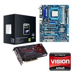  Gigabyte 790XTA UD4 Motherboard & AMD Phenom II X4 