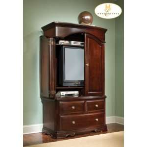  D158 858 7 Grandover Collection Cherry Armoire