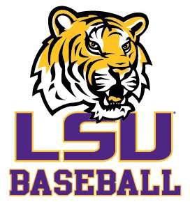   Tigers BASEBALL clear decal sticker Louisiana State Car Truck Decal