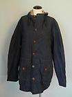 178 JCrew Winslow waxed cotton jacket XL navy coat  