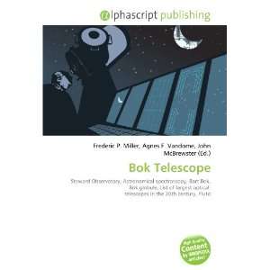  Bok Telescope (9786133732469) Books