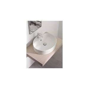   8030 Wind 8030 Above Counter Bathroom Sink in White Art.8030 Home