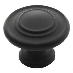  Inspirations Flat Black 1 3/8 Knob