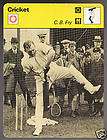 FRY Cricket 1977 UK SPORTSCASTER CARD 10 16