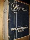 1940 1970 BUICK PARTS CATALOG SET / ORIG BODY & CHASSIS