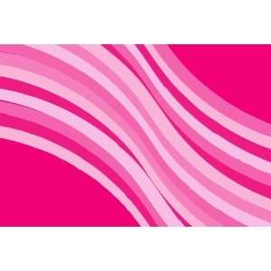   FT 115 3958 3.25 ft. x 4.83 ft. Wacky Pink Wave Rug