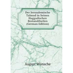   Haggadischen Bestandtheilen (German Edition) August Wunsche Books