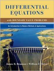 Differential Equations with Boundary Value Problems An Introduction 