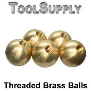 88 1/2 threaded 8 32 brass balls drilled tapped  