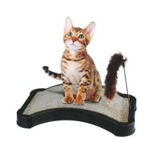  Quality Kitty Scratcher w/ Play Tail Toy and Cat Nip 