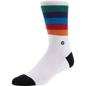   Malibu Adult Race Wear Socks 2Pk   White / Small/Medium Automotive