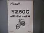 Yamaha Factory Setup Assembly Manual 1980 YZ50G YZ50 G