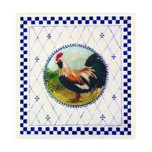  Stupell Sqaure Roosters   WRP 621