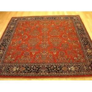   6x6 Hand Knotted Ferahan Sarouk Persian Rug   68x69