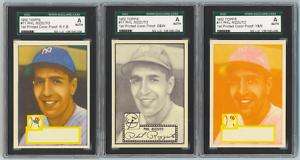 1952 Topps 11 Phil Rizzuto 1 of a kind 6 card PROOF set  